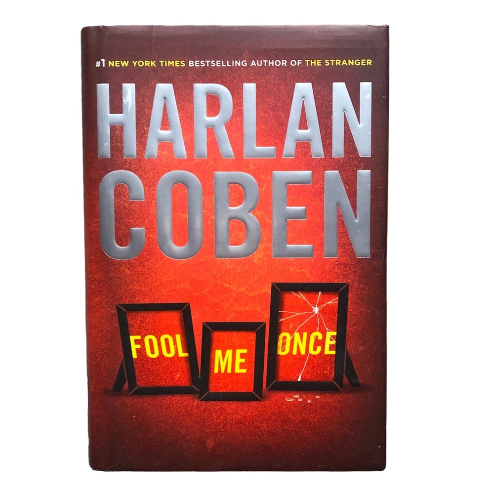 Fool Me Once by Harlan Coben Fiction Hardcover Bestseller Book